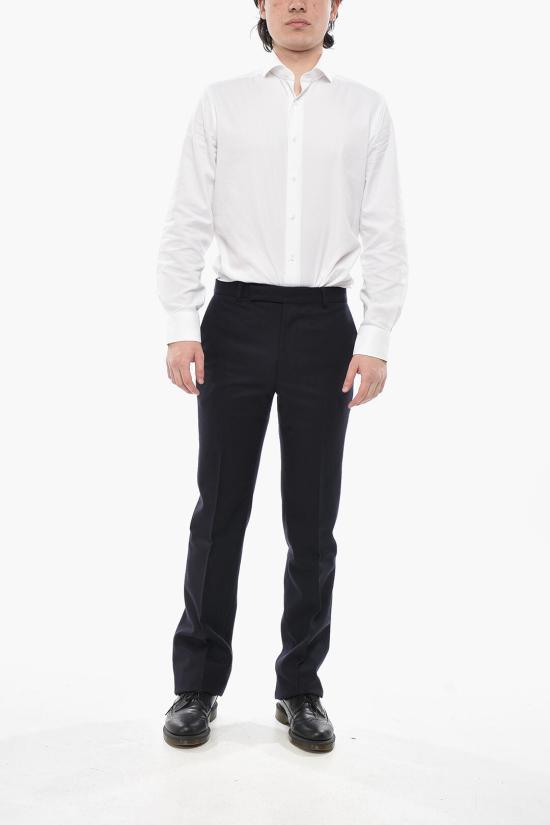  지방시 스트레이트 팬츠 BM51H515D1 403 Blue - GIVENCHY