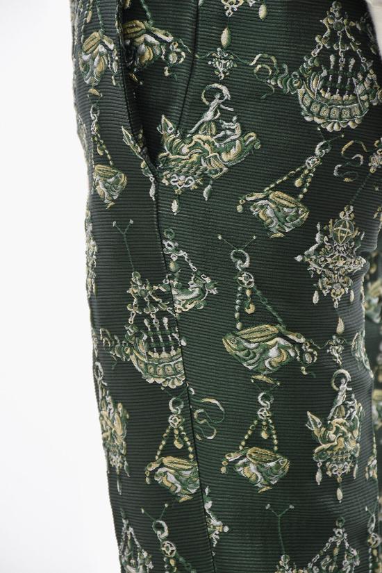  지방시 스트레이트 팬츠 BM51H515RZ 301 Green - GIVENCHY
