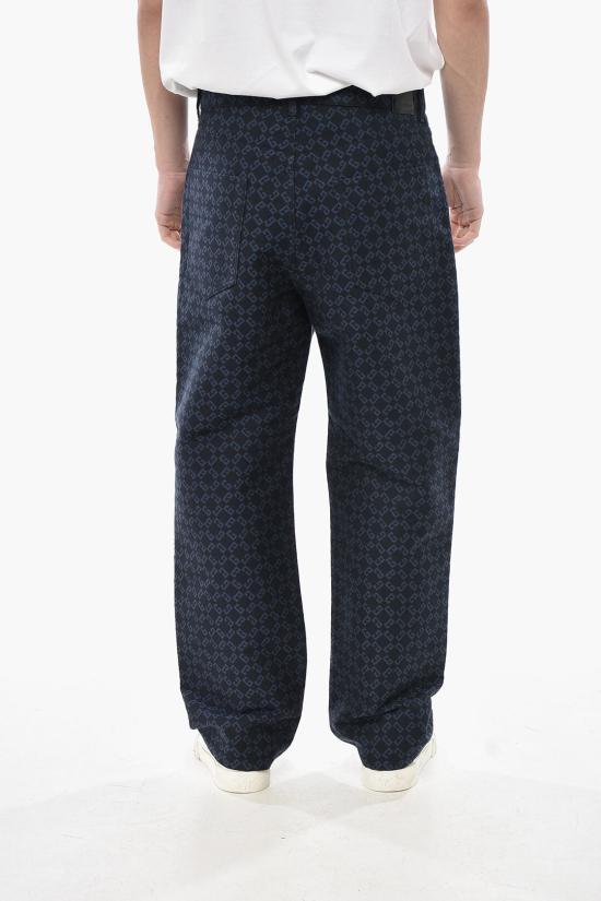  지방시 스트레이트 팬츠 BM51HV15TJ 401 Blue - GIVENCHY