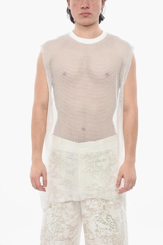  지방시 민소매 티셔츠 BM60XZ30Y3 101 White