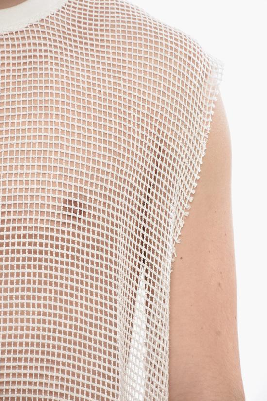  지방시 민소매 티셔츠 BM60XZ30Y3 101 White - GIVENCHY