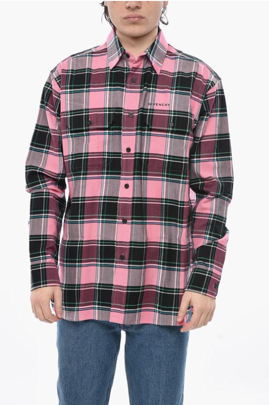  지방시 긴팔 셔츠 BM60Y414YY 960 Pink