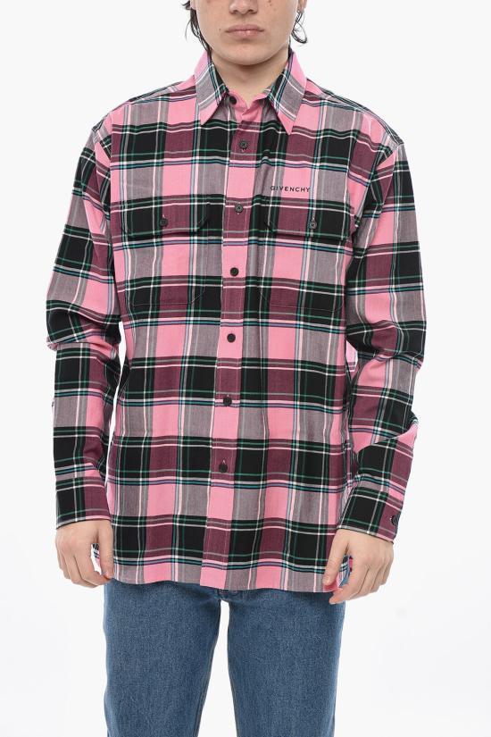  지방시 긴팔 셔츠 BM60Y414YY 960 Pink