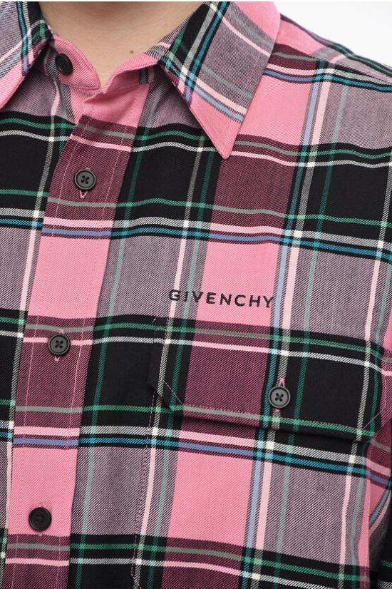  지방시 긴팔 셔츠 BM60Y414YY 960 Pink - GIVENCHY