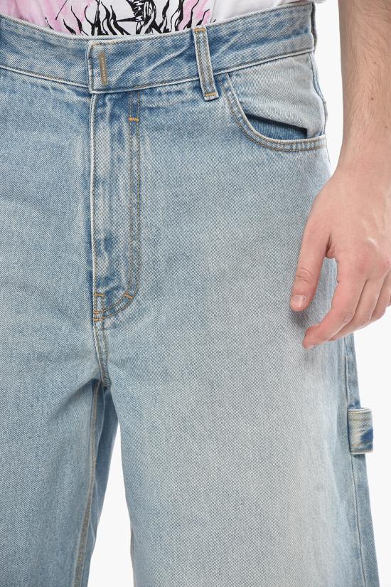  지방시 데님 숏팬츠 BM519C5Y6Q 452 Light blue - GIVENCHY