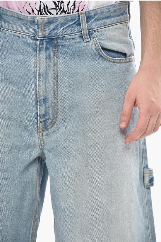  지방시 데님 숏팬츠 BM519C5Y6Q 452 Light blue - GIVENCHY