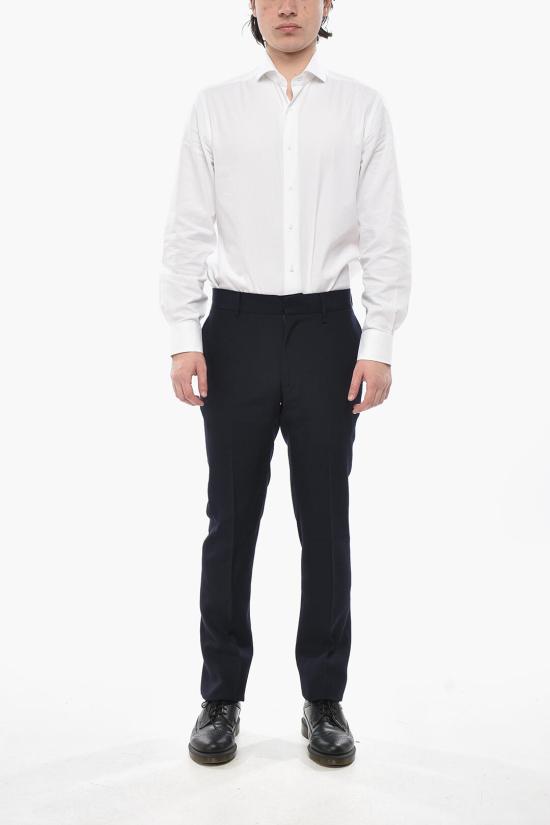  지방시 스트레이트 팬츠 BM51DF14DL 410 Blue - GIVENCHY
