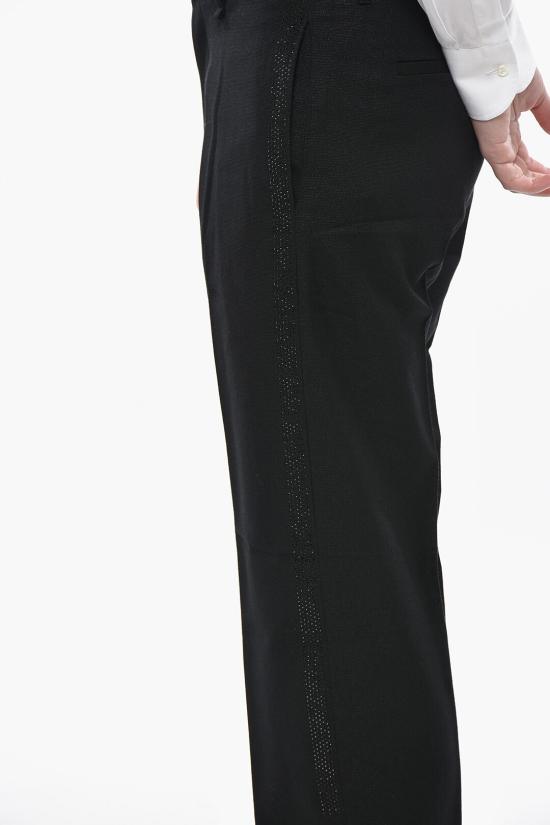  지방시 스트레이트 팬츠 BM51DJ14UR 001 Black - GIVENCHY