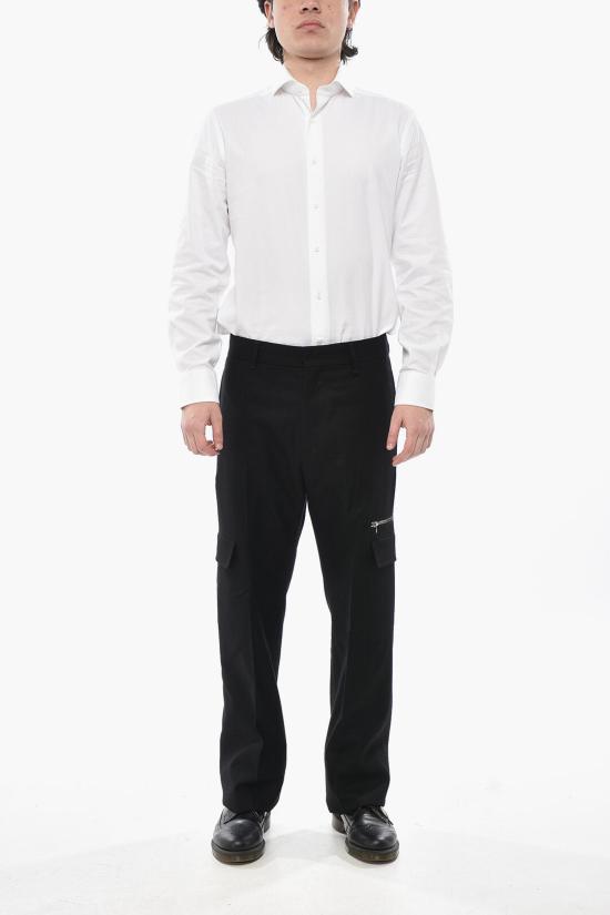  지방시 카고 팬츠 BM51DL15D1 001 Black - GIVENCHY