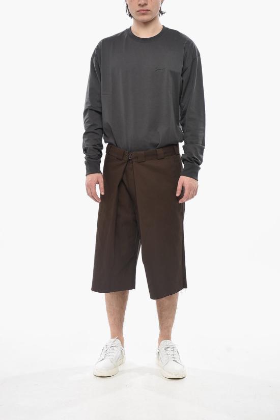  지방시 숏팬츠 BM51F315FH 200 Brown - GIVENCHY