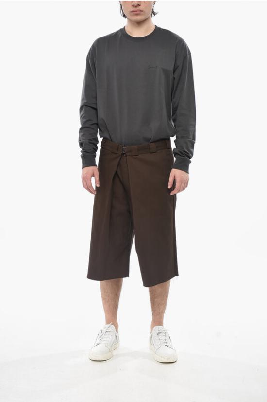  지방시 숏팬츠 BM51F315FH 200 Brown - GIVENCHY