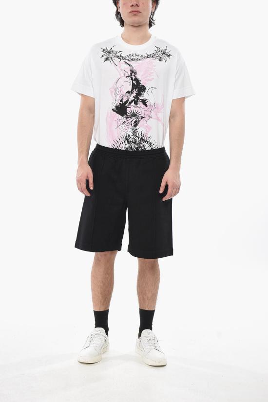  지방시 숏팬츠 BM51FM3YMC 001 Black - GIVENCHY