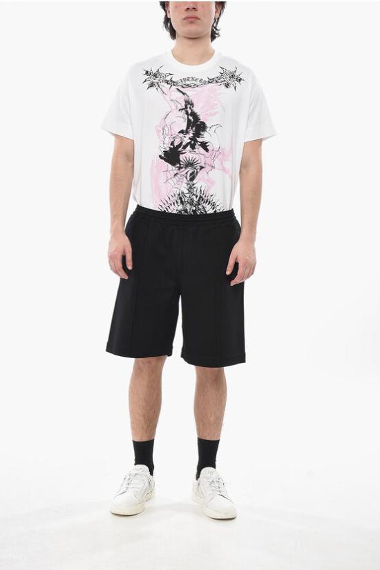  지방시 숏팬츠 BM51FM3YMC 001 Black - GIVENCHY