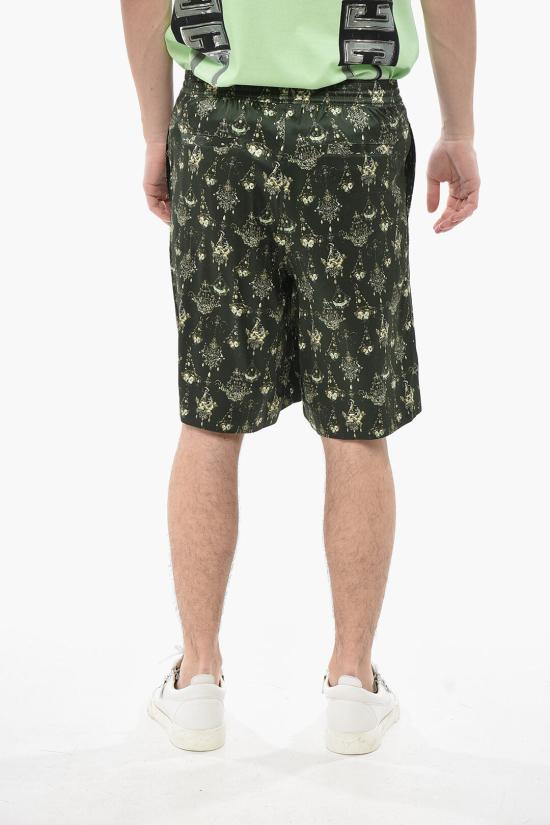 지방시 숏팬츠 BM51FU15S4 301 Military Green - GIVENCHY