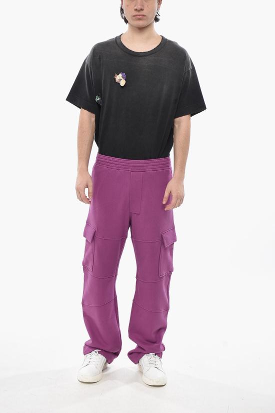  지방시 스트레이트 팬츠 BM516T3Y78 547 Violet - GIVENCHY