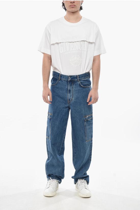  지방시 데님 팬츠 BM517E5Y4V 415 Blue - GIVENCHY