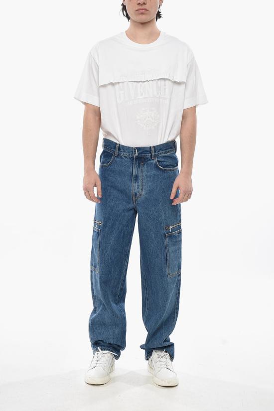  지방시 데님 팬츠 BM517E5Y4V 415 Blue - GIVENCHY