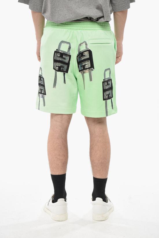  지방시 숏팬츠 BM51883YBC 322 Green - GIVENCHY