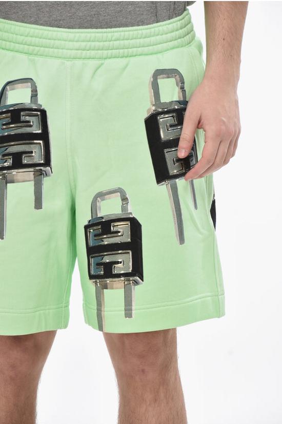  지방시 숏팬츠 BM51883YBC 322 Green - GIVENCHY