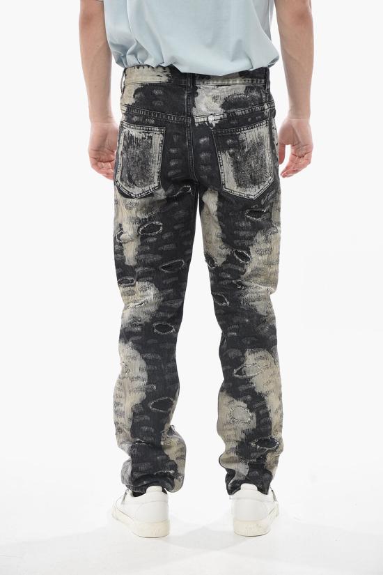  지방시 데님 팬츠 BM50UY5Y44 007 Gray - GIVENCHY