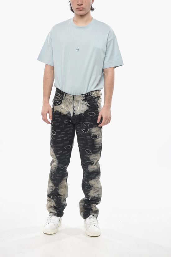  지방시 데님 팬츠 BM50UY5Y44 007 Gray - GIVENCHY