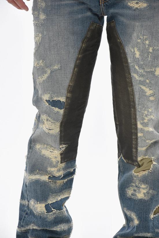  지방시 데님 팬츠 BM50VH5Y5Z 420 Light blue - GIVENCHY