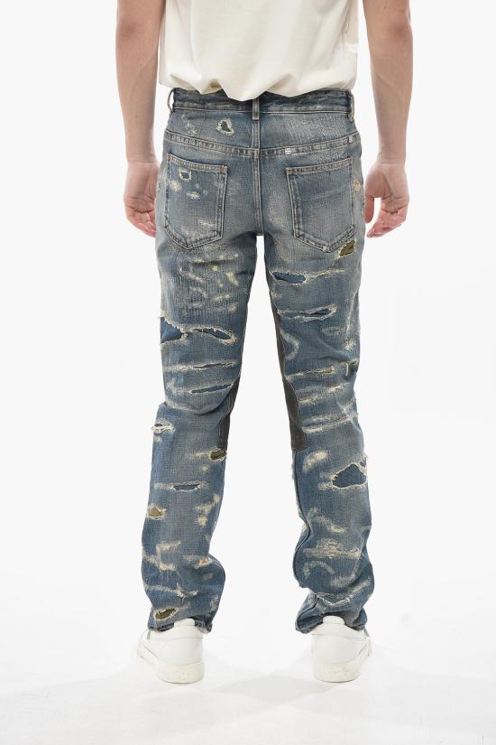  지방시 데님 팬츠 BM50VH5Y5Z 420 Light blue - GIVENCHY