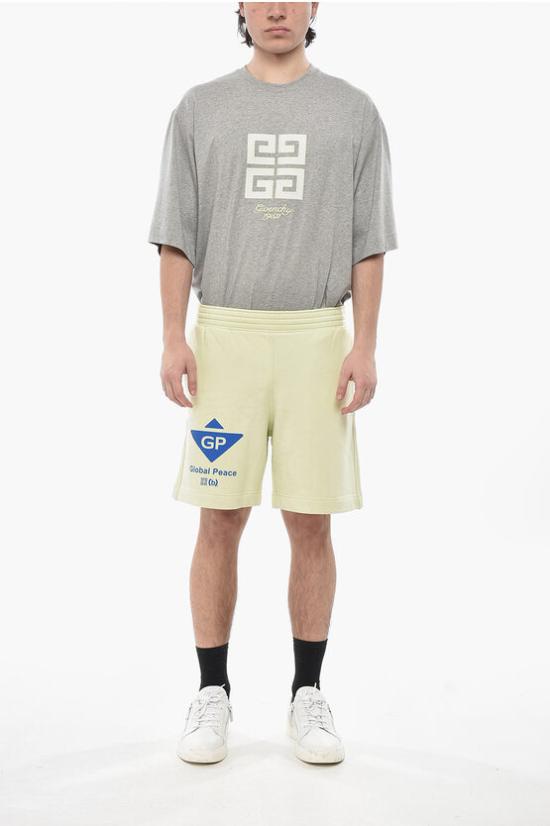  지방시 숏팬츠 BM515J3Y9M 358 Green - GIVENCHY