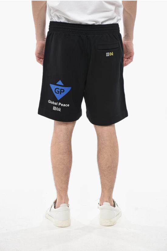  지방시 숏팬츠 BM515J3Y97 001 Black - GIVENCHY