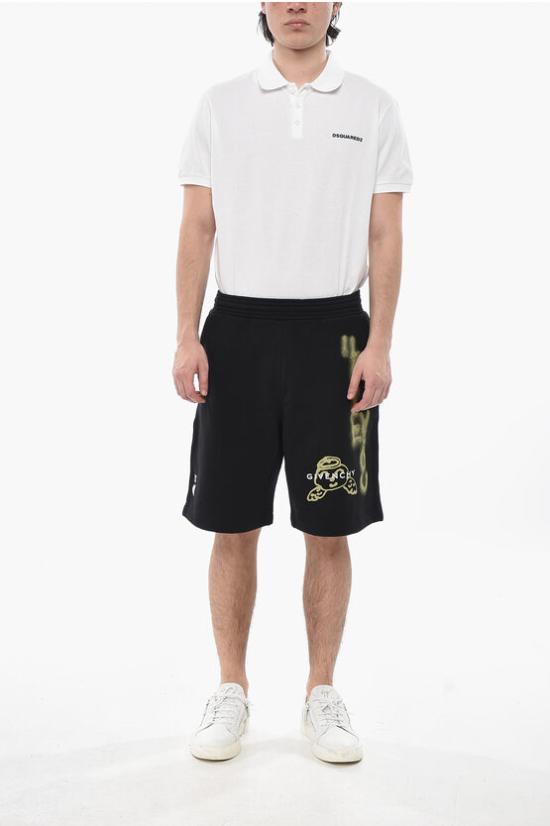  지방시 숏팬츠 BM51863YH6 001 Black - GIVENCHY