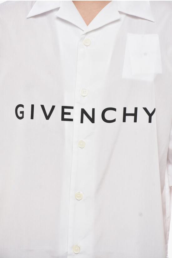  지방시 긴팔 셔츠 BM60T51YC8116 White - GIVENCHY