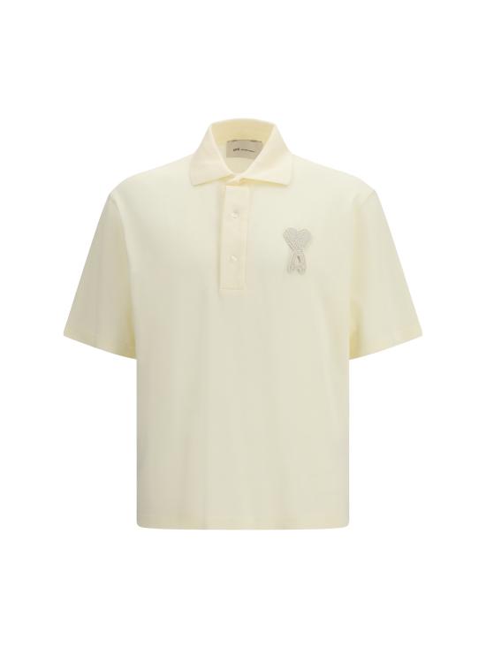 26SS 아미 폴로 티셔츠 UPL428JE0221 136 CREAM