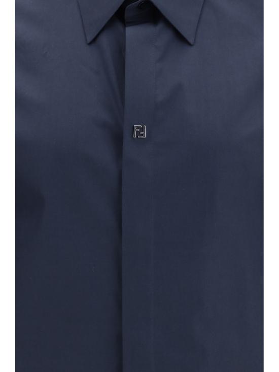 26SS 펜디 긴팔 셔츠 FS0585AVDL F0QA2 BLUE - FENDI