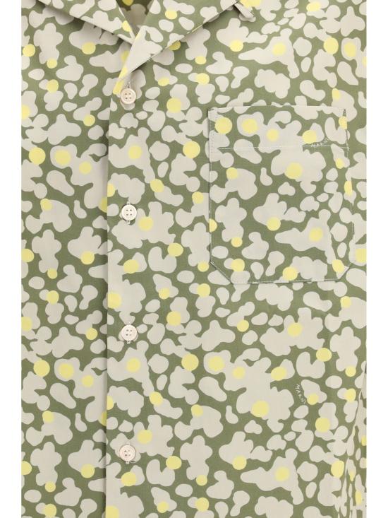 26SS 마르니 긴팔 셔츠 CUMU0213A5UTC576 VIV56 GREEN - MARNI