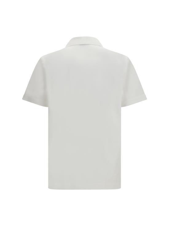 26SS 살바토레 페라가모 폴로 티셔츠 790947 002 WHITE - SALVATORE FERRAGAMO