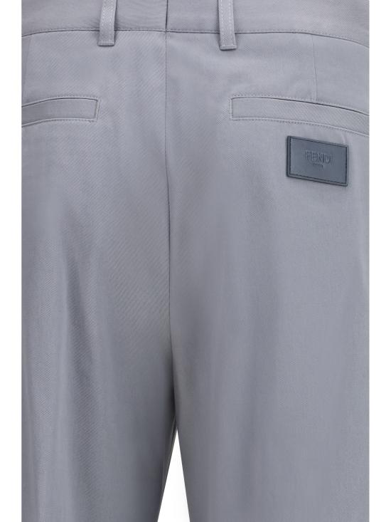 26SS 펜디 스트레이트 팬츠 FB1076AQMV F0DUC GREY - FENDI