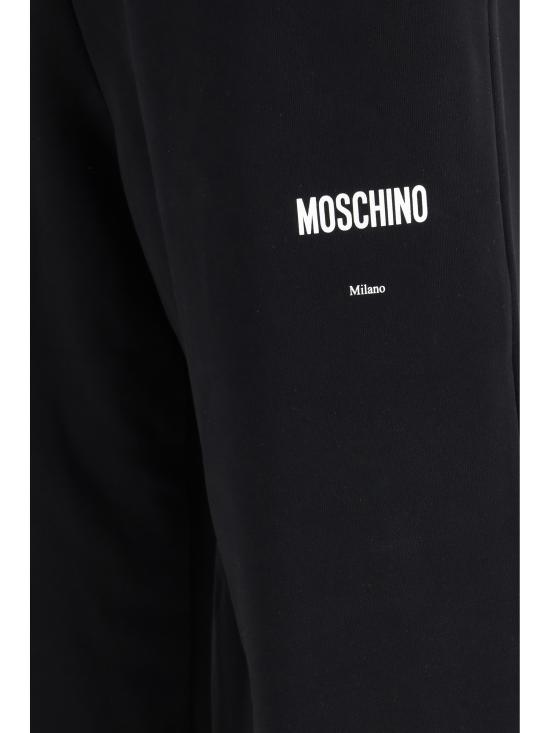 26SS 모스키노 스트레이트 팬츠 261ZZA03490228 1555 BLACK - MOSCHINO