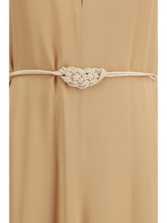 26SS 포르테포르테 롱 원피스 14554MYDRESS F49A1012 ORANGE - FORTE FORTE