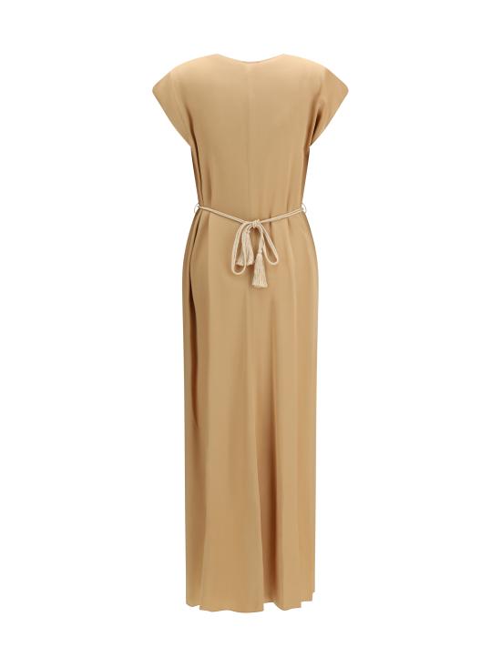 26SS 포르테포르테 롱 원피스 14554MYDRESS F49A1012 ORANGE - FORTE FORTE