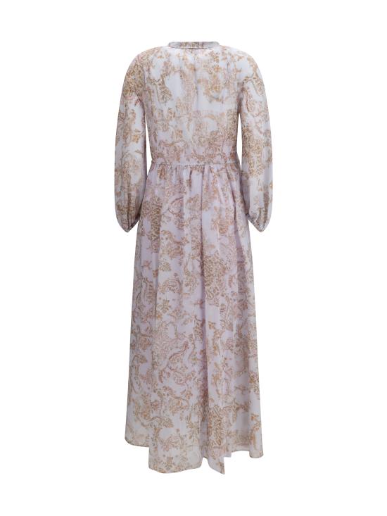 26SS 포르테포르테 원피스 14628MYDRESS F49A2076 MULTICOLOUR - FORTE FORTE