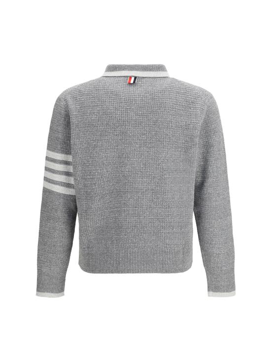 26SS 톰브라운 스웨터 MKP156AY6011 055 GREY - THOM BROWNE