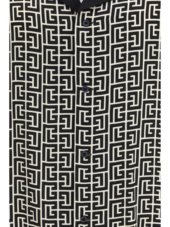 26SS 발망 긴팔 셔츠 GH1HN133VI36 GXE MULTICOLOUR - BALMAIN