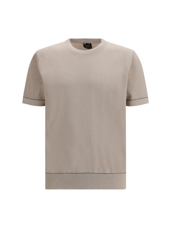 26SS 브리오니 반팔 티셔츠 UMR00LP0K15 9541 BEIGE