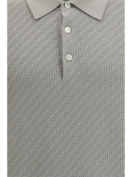 26SS 브리오니 폴로 티셔츠 UMR20OPAK22 1500 BEIGE - BRIONI