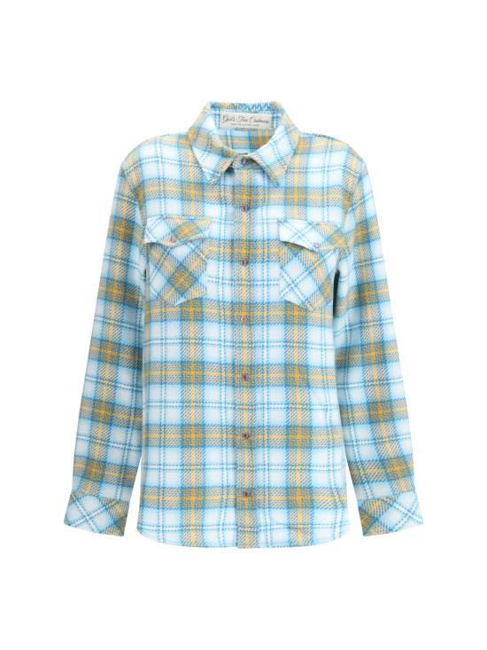 26SS GOD'S TRUE CASHMERE 셔츠 HY25U1111FRTTUQ TUQ LIGHT BLUE