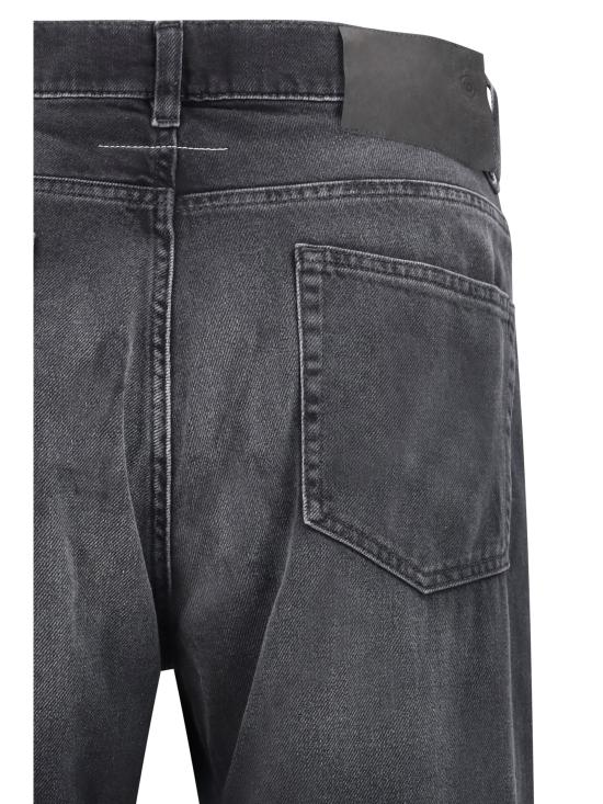 26SS MM6 메종마르지엘라 데님 팬츠 SH0LA0035M30064 961 BLACK - MM6 MAISON MARGIELA