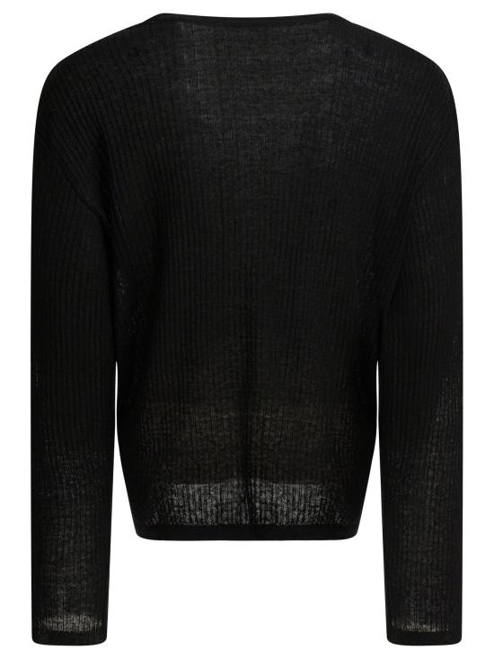 26SS 엠에프펜 스웨터 M126 058COMPANION JUMPERBLACK RIB Black - MFPEN