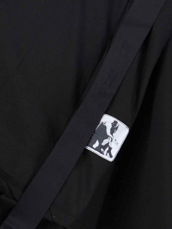 25FW 릭 오웬스 반팔 티셔츠 DU02E7260BH09 Black - RICK OWENS