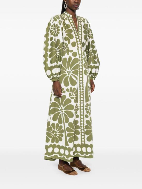 26SS 팜 리오 원피스 344605 26083 GREEN - FARM RIO