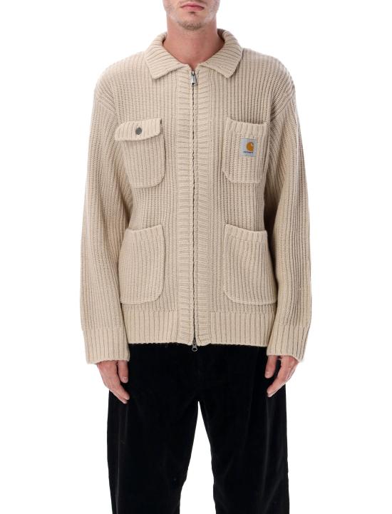 25FW 칼하트 WIP 집업 니트 I035399 2LPXX FLEUR DE SEL